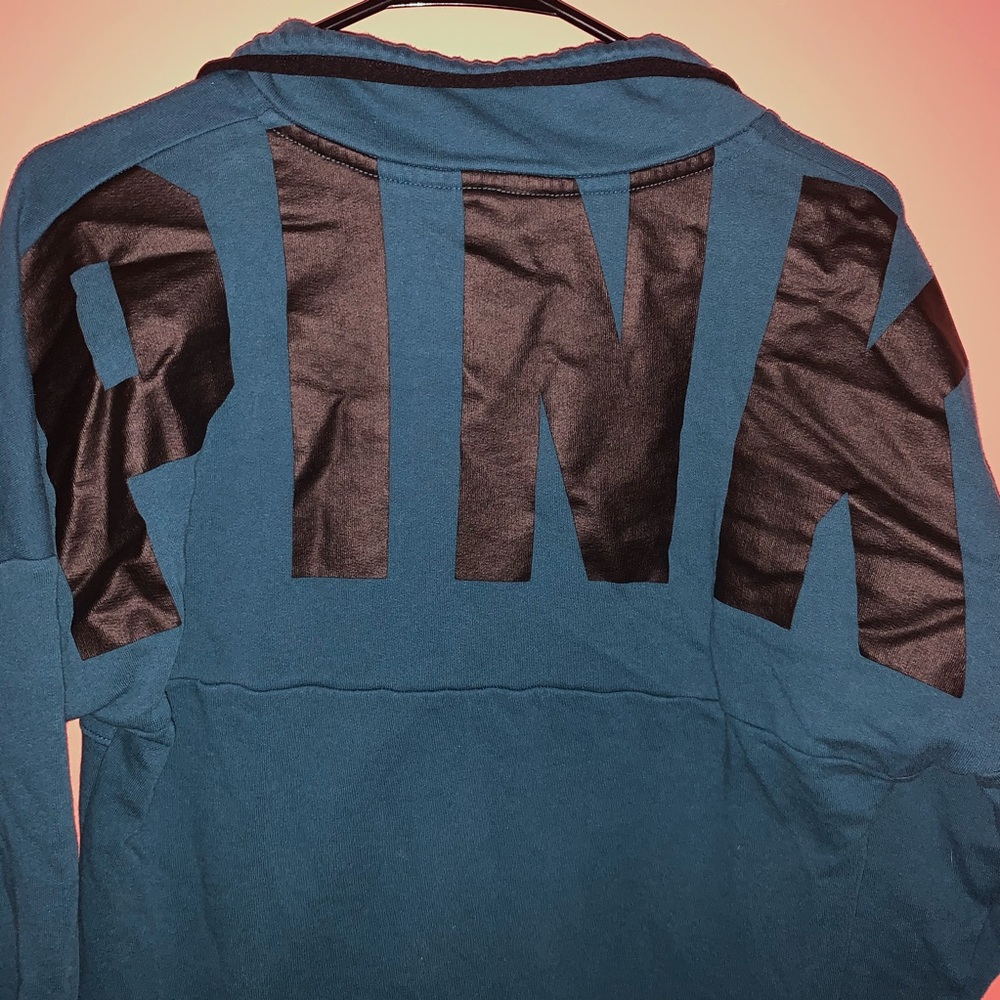 Pink quarter zip sweatshirt - Picture 5 of 5